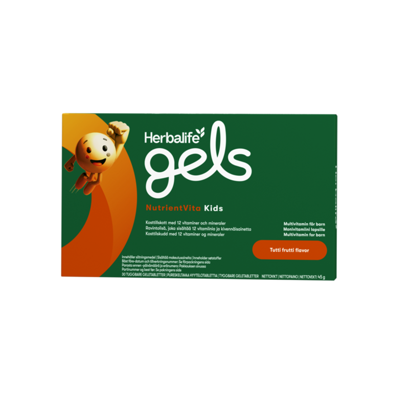 Herbalife Gels NutrientVita Kids Tutti frutti 30 tuggbara geltabletter