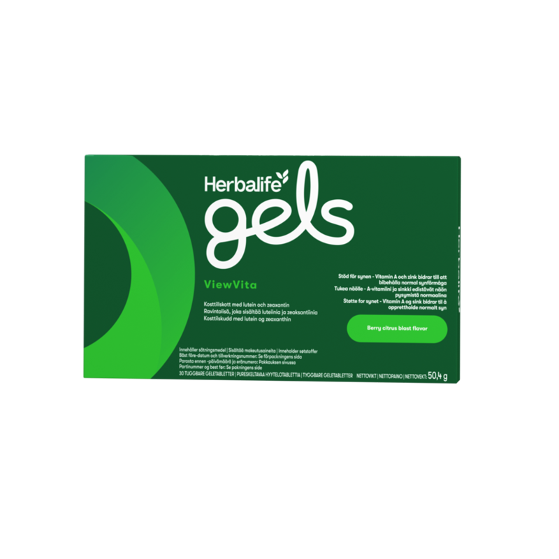Herbalife Gels ViewVita Berry citrus blast 30 tuggbara geltabletter
