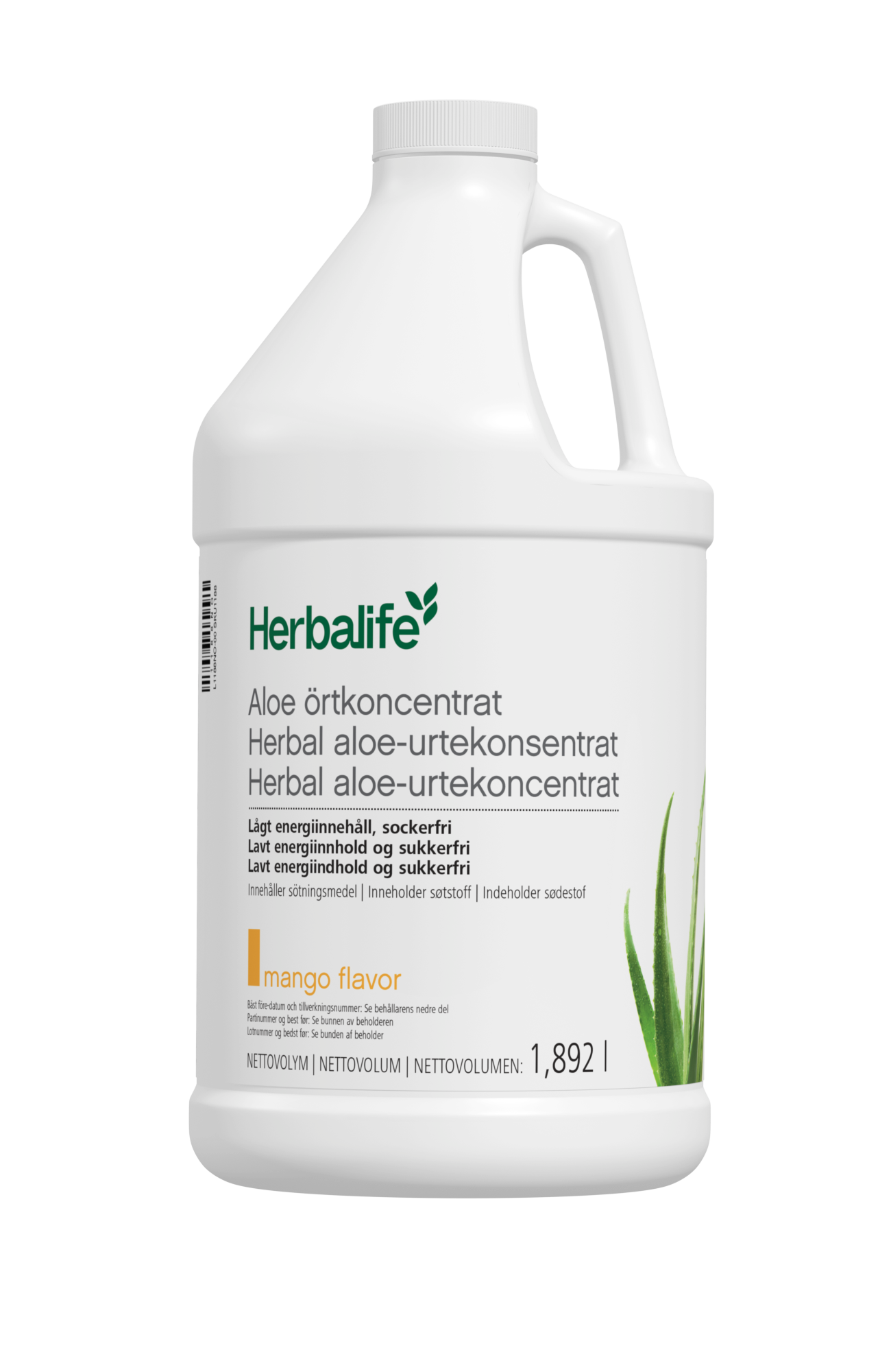 Herbal Aloe örtkoncentrat Mango - Large